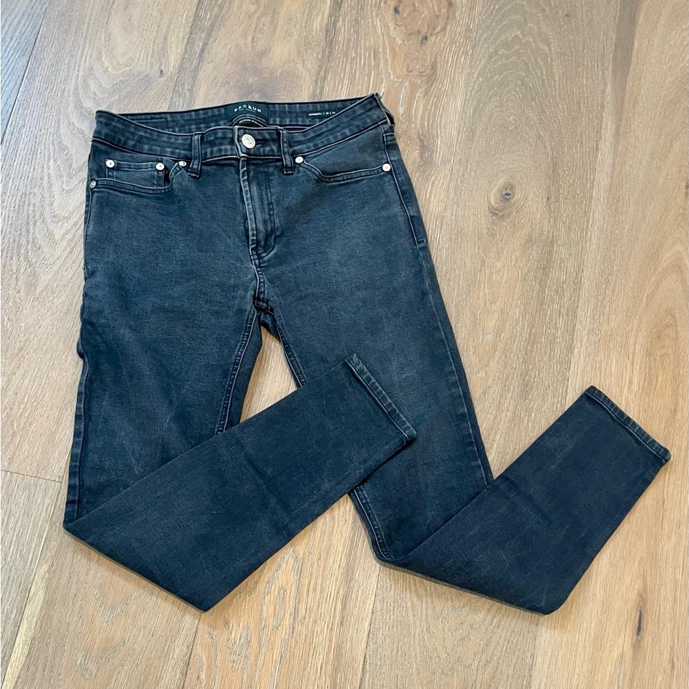 PacSun Men's Active Stretch Skinniest Black Jeans 30x30